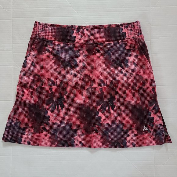 BERMUDA SANDS Pink Print GOLF SKORT Travel Casual Active Size S - Picture 5 of 8